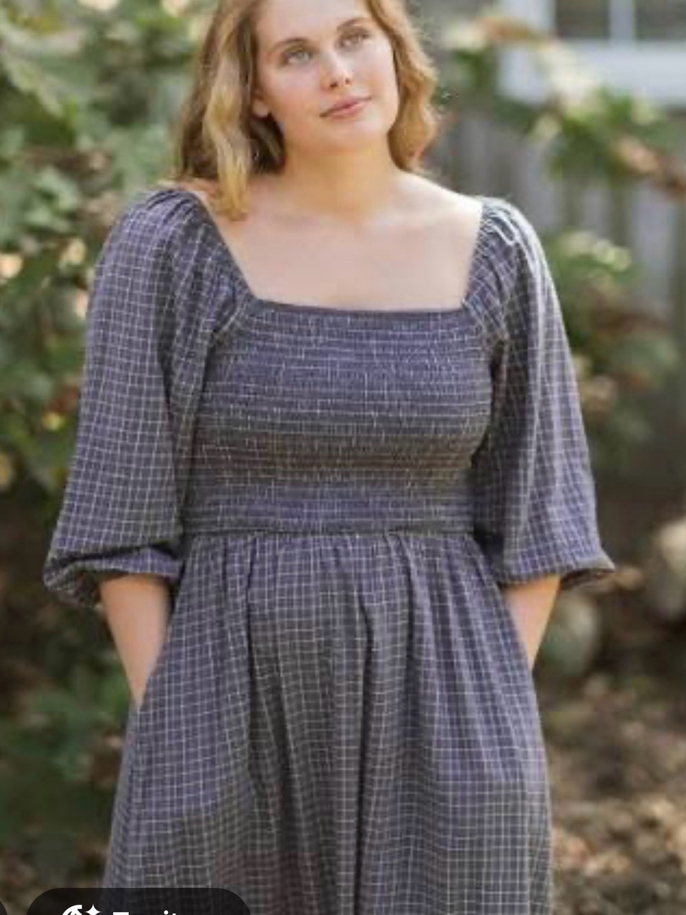 Neuflora Hartselle Dress Dusty Blue